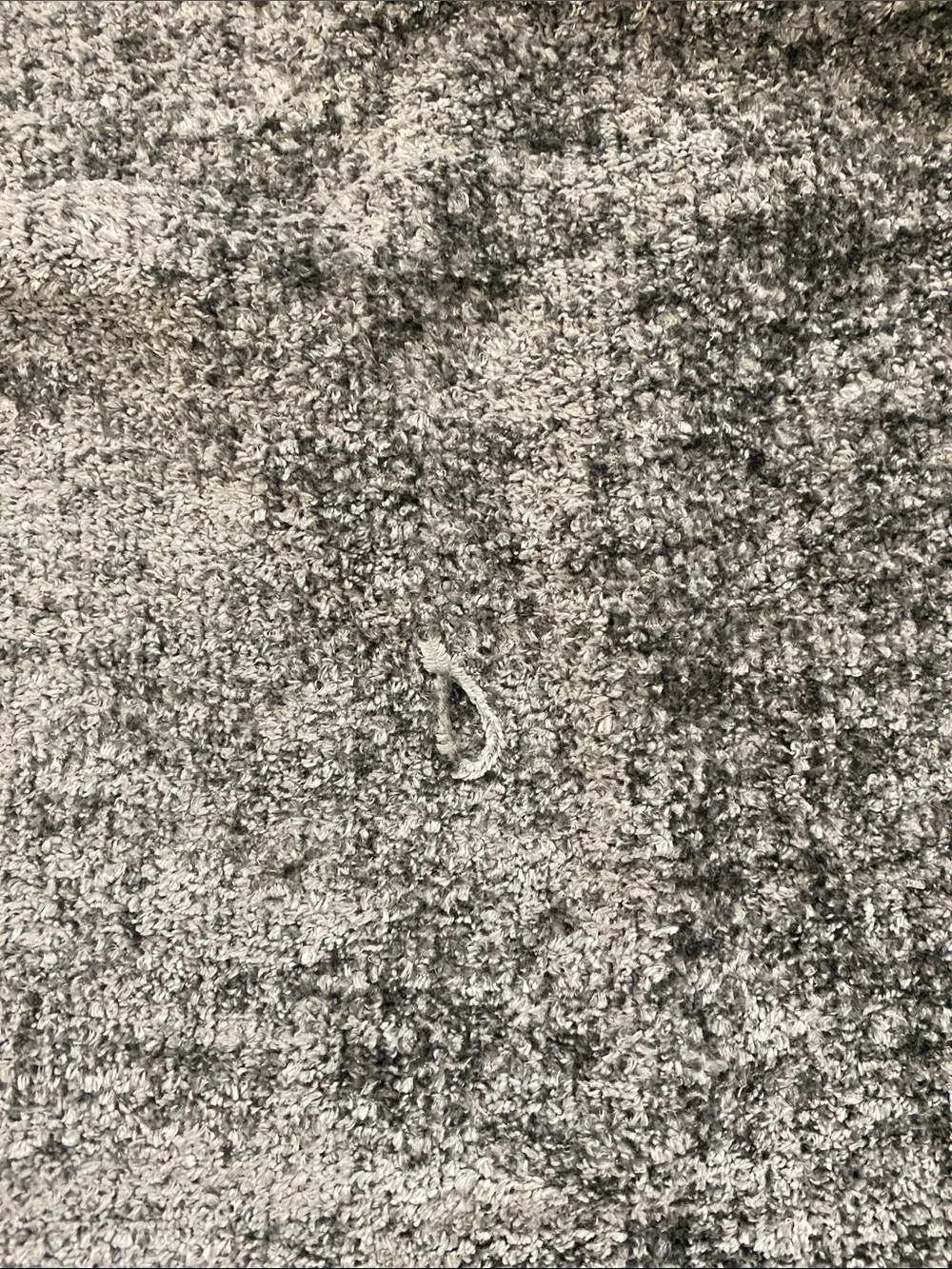 Pier 1 Gray Chenille Fringe Throw